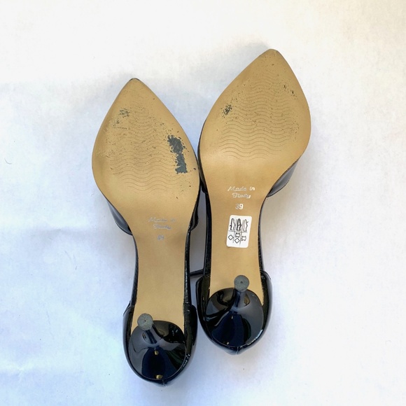 Patent Leather T-Strap Pumps - Picture 4 of 4